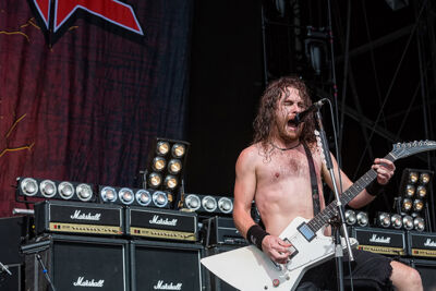 Airbourne @ Rock Am Ring 2017, picture 16, photographed by Edwin Houdevelt - FrontView Magazine