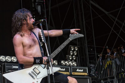 Airbourne @ Rock Am Ring 2017, picture 20, photographed by Edwin Houdevelt - FrontView Magazine