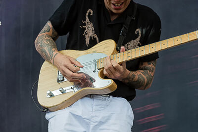 Frank Carter & The Rattlesnakes @ Rock Am Ring 2017, foto 4, foto's door Edwin Houdevelt - FrontView Magazine