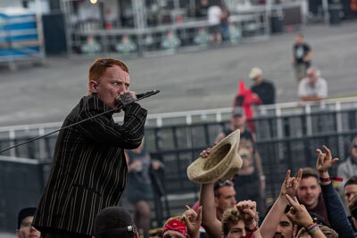 Frank Carter & The Rattlesnakes @ Rock Am Ring 2017, foto 9, foto's door Edwin Houdevelt - FrontView Magazine