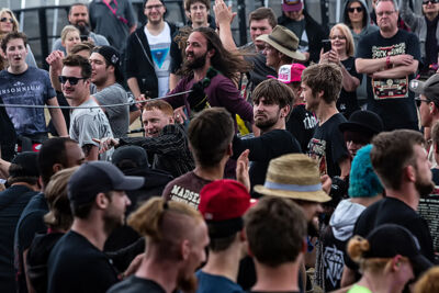 Frank Carter & The Rattlesnakes @ Rock Am Ring 2017, foto 11, foto's door Edwin Houdevelt - FrontView Magazine