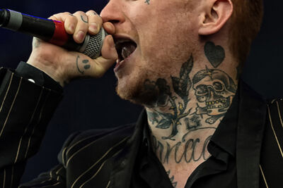 Frank Carter & The Rattlesnakes @ Rock Am Ring 2017, foto 12, foto's door Edwin Houdevelt - FrontView Magazine