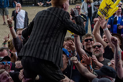 Frank Carter & The Rattlesnakes @ Rock Am Ring 2017, foto 14, foto's door Edwin Houdevelt - FrontView Magazine