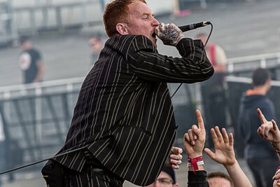 Frank Carter & The Rattlesnakes @ Rock Am Ring 2017, foto 15, foto's door Edwin Houdevelt - FrontView Magazine