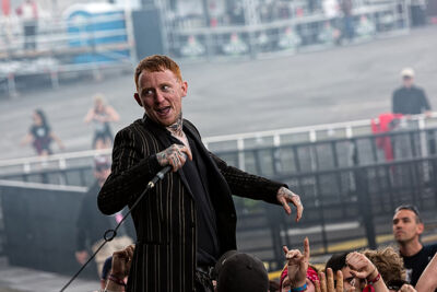 Frank Carter & The Rattlesnakes @ Rock Am Ring 2017, foto 16, foto's door Edwin Houdevelt - FrontView Magazine