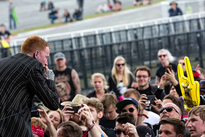 Frank Carter & The Rattlesnakes @ Rock Am Ring 2017, foto 17, foto's door Edwin Houdevelt - FrontView Magazine