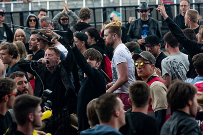 Frank Carter & The Rattlesnakes @ Rock Am Ring 2017, foto 19, foto's door Edwin Houdevelt - FrontView Magazine