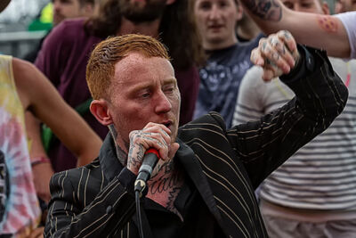 Frank Carter & The Rattlesnakes @ Rock Am Ring 2017, foto 21, foto's door Edwin Houdevelt - FrontView Magazine