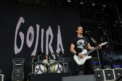 Gojira @ Rock Am Ring 2017, foto 9, foto's door Edwin Houdevelt - FrontView Magazine