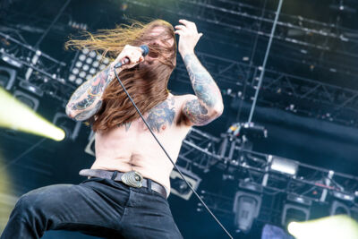 Kvelertak @ Download Paris 2017, foto 1, foto's door Dorien Goetschalckx - FrontView Magazine