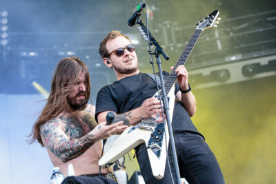 Kvelertak @ Download Paris 2017, foto 10, foto's door Dorien Goetschalckx - FrontView Magazine