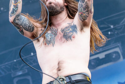 Kvelertak @ Download Paris 2017, foto 13, foto's door Dorien Goetschalckx - FrontView Magazine