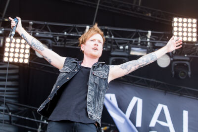 Mallory Knox @ Download Paris 2017, picture 2, photographed by Dorien Goetschalckx - FrontView Magazine