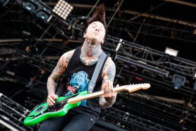 Pierce The Veil @ Download Paris 2017, picture 4, photographed by Dorien Goetschalckx - FrontView Magazine
