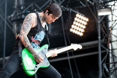 Pierce The Veil @ Download Paris 2017, picture 19, photographed by Dorien Goetschalckx - FrontView Magazine