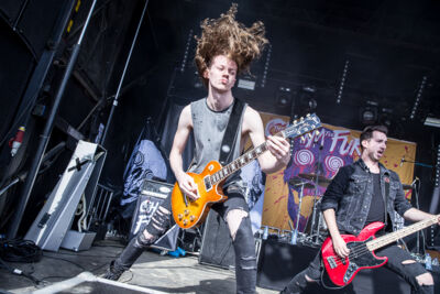 The Charm The Fury @ Download Paris 2017, foto 1, foto's door Dorien Goetschalckx - FrontView Magazine
