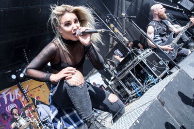 The Charm The Fury @ Download Paris 2017, foto 6, foto's door Dorien Goetschalckx - FrontView Magazine