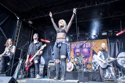The Charm The Fury @ Download Paris 2017, foto 10, foto's door Dorien Goetschalckx - FrontView Magazine
