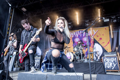 The Charm The Fury @ Download Paris 2017, foto 12, foto's door Dorien Goetschalckx - FrontView Magazine