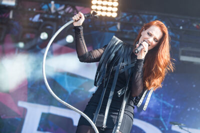 Epica @ Download Paris 2017, picture 5, photographed by Dorien Goetschalckx - FrontView Magazine