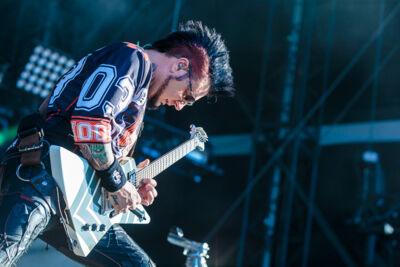 Five Finger Death Punch @ Download Paris 2017, foto 14, foto's door Dorien Goetschalckx - FrontView Magazine