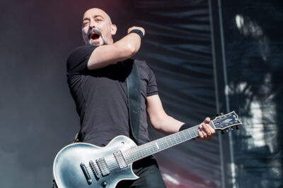 Paradise Lost @ Download Paris 2017, foto 9, foto's door Dorien Goetschalckx - FrontView Magazine