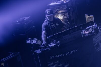 Skinny Puppy @ De Kreun Kortrijk, foto 26, foto's door Luc Luyten - FrontView Magazine
