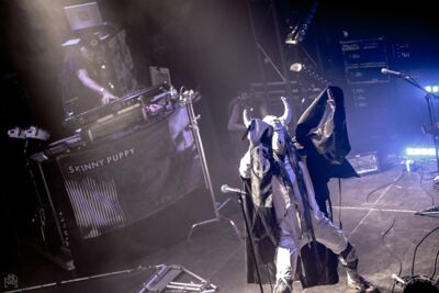 Skinny Puppy @ De Kreun Kortrijk, foto 46, foto's door Luc Luyten - FrontView Magazine