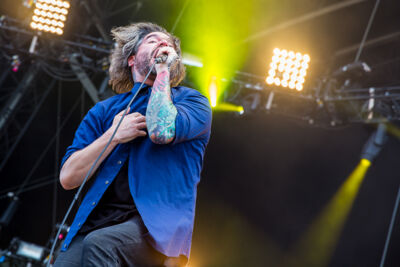 Suicide Silence @ Download Paris 2017, foto 1, foto's door Dorien Goetschalckx - FrontView Magazine