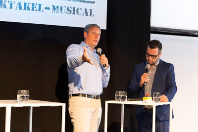 castvoorstelling musical 40-45 @ studio 100, picture 3, photographed by dirk janssens - FrontView Magazine