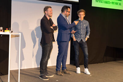 castvoorstelling musical 40-45 @ studio 100, picture 4, photographed by dirk janssens - FrontView Magazine