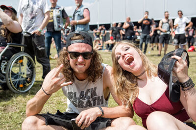 Sfeer & Publiek @ Graspop 2017 (zondag), picture 1, photographed by Edwin Houdevelt - FrontView Magazine