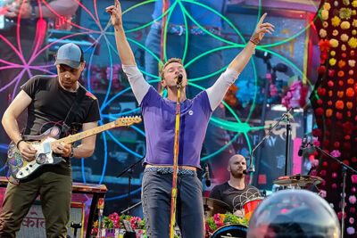 Coldplay @ Koning Boudewijnstadion Brussel, picture 7, photographed by dirk janssens - FrontView Magazine