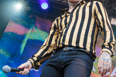 Frank Carter & The Rattlesnakes @ Copenhell 2017, foto 11, foto's door Dorien Goetschalckx - FrontView Magazine