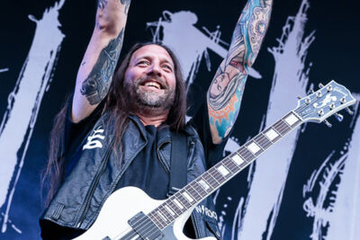 In Flames @ Copenhell 2017, foto 16, foto's door Dorien Goetschalckx - FrontView Magazine