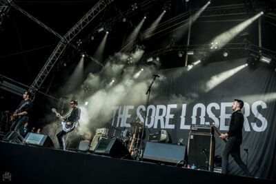The Sore Losers @ Genk on Stage, foto 1, foto's door Luc Luyten - FrontView Magazine