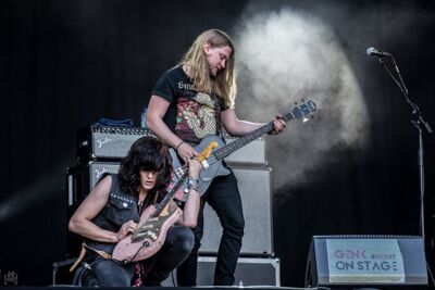 Tyler Bryant & The Shakedown @ Genk on Stage, picture 17, photographed by Luc Luyten - FrontView Magazine
