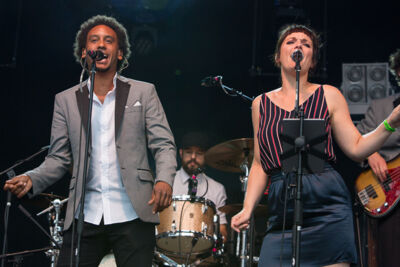 Nathalie Meskens @ Kanaalfeesten, foto 1, foto's door Marc Verdonck - FrontView Magazine