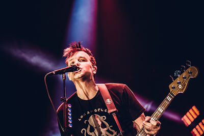 blink-182 @ Ahoy Rotterdam, picture 3, photographed by Elke Briers - FrontView Magazine