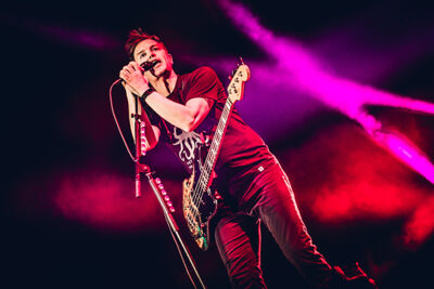 blink-182 @ Ahoy Rotterdam, picture 5, photographed by Elke Briers - FrontView Magazine