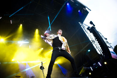 Machine Gun Kelly @ Mainsquare Festival 2017, picture 4, photographed by Magali Decamps - FrontView Magazine