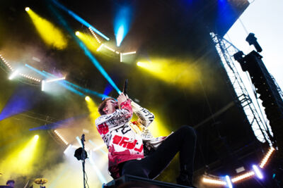 Machine Gun Kelly @ Mainsquare Festival 2017, picture 6, photographed by Magali Decamps - FrontView Magazine