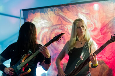 Bleeding Gods @ Antwerp Metal Fest 2017, foto 25, foto's door Edwin Houdevelt - FrontView Magazine