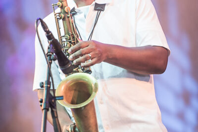 Christian McBride's New Jawn @ Gent Jazz 2017, picture 2, photographed by Jan van Hecke - FrontView Magazine