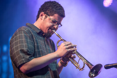 Christian McBride's New Jawn @ Gent Jazz 2017, picture 4, photographed by Jan van Hecke - FrontView Magazine
