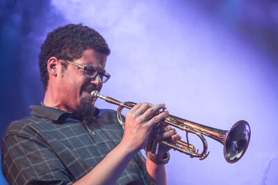 Christian McBride's New Jawn @ Gent Jazz 2017, picture 6, photographed by Jan van Hecke - FrontView Magazine