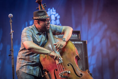 Christian McBride's New Jawn @ Gent Jazz 2017, picture 7, photographed by Jan van Hecke - FrontView Magazine
