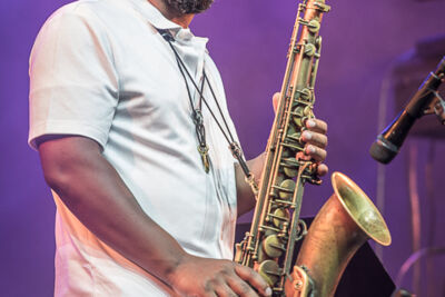 Christian McBride's New Jawn @ Gent Jazz 2017, picture 12, photographed by Jan van Hecke - FrontView Magazine