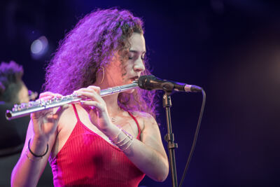 Christian Scott aTunde Adjuah @ Gent Jazz 2017, picture 2, photographed by Jan van Hecke - FrontView Magazine