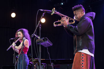 Christian Scott aTunde Adjuah @ Gent Jazz 2017, picture 10, photographed by Jan van Hecke - FrontView Magazine